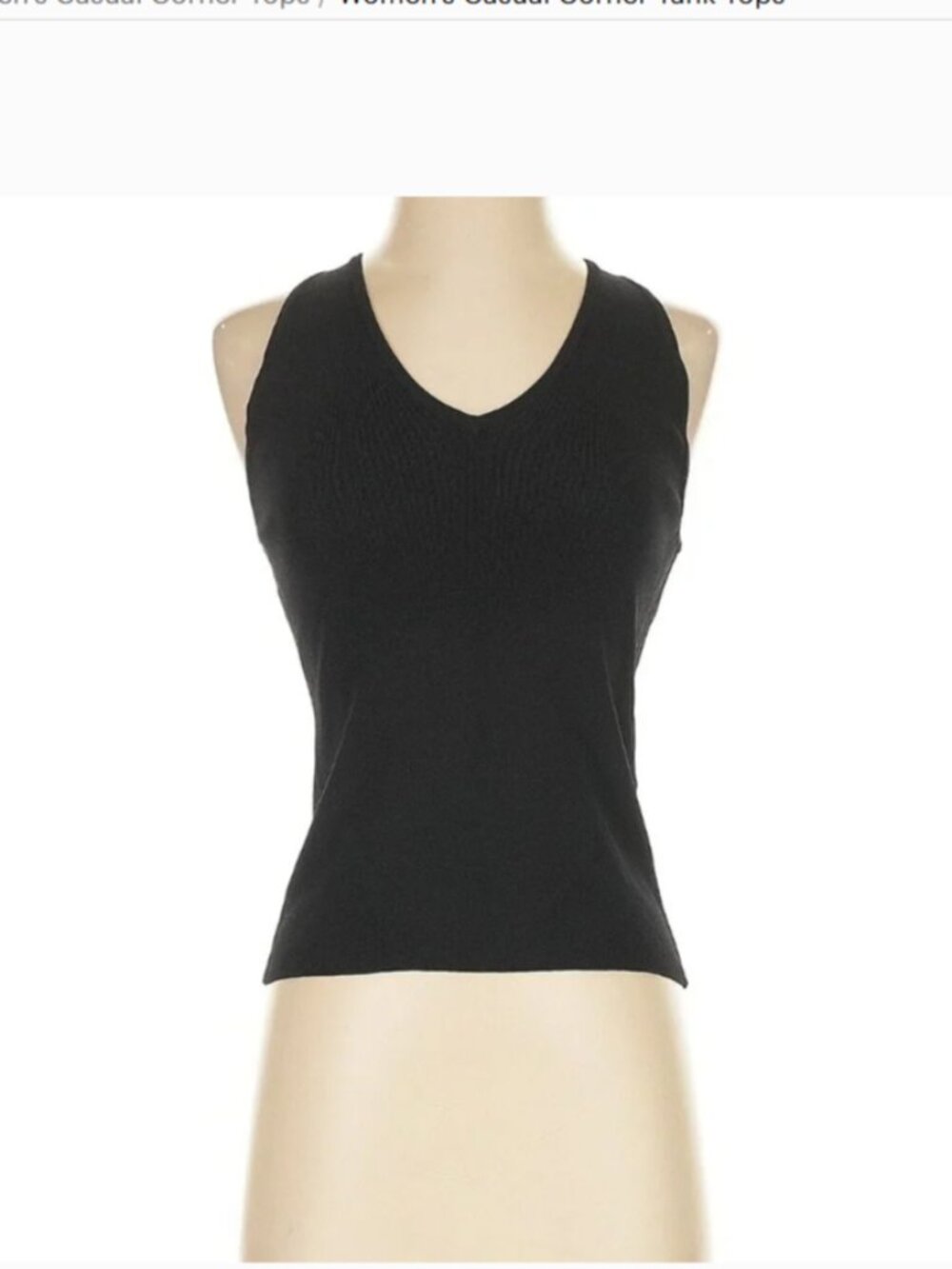 Vintage Casual Corner Tank Top